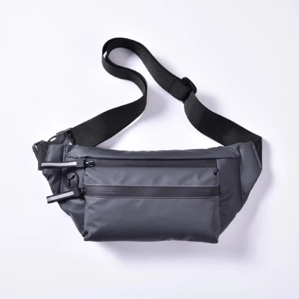 Men PU Leather Belt Bag