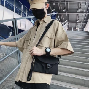 Waterproof Nylon Crossbody Bag