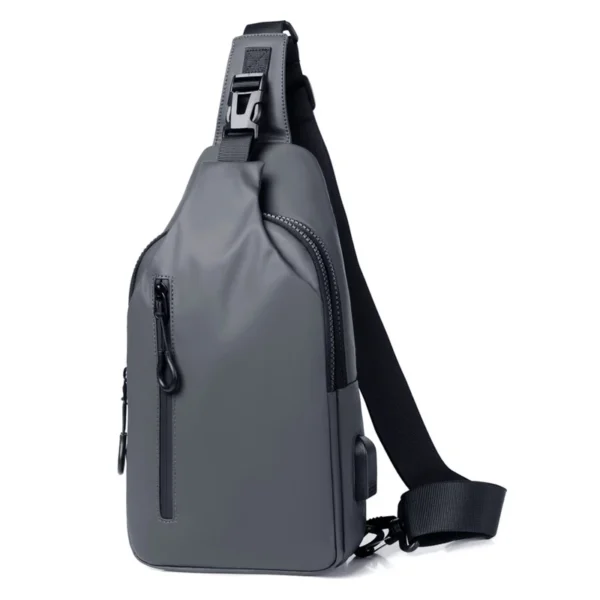 Men Nylon Crossbody Pouch Bag