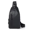 Men Nylon Crossbody Pouch Bag