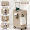 Cup Holder USB Charging Luggage