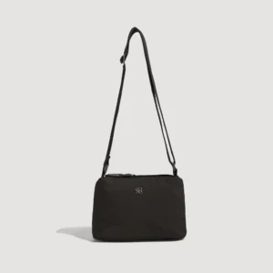 Women 3 Layer Nylon Crossbody Bag