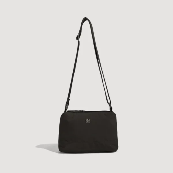 Women 3 Layer Nylon Crossbody Bag