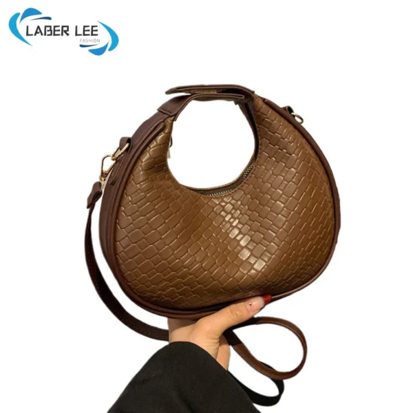sg-11134201-7rd5x-lwpkxx8uf10zdb.webp Women PU Leather Woven Sling Bag