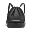 Dry Wet Separation Drawstring Bag