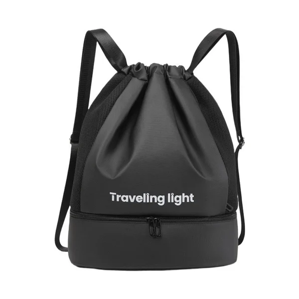 Dry Wet Separation Drawstring Bag